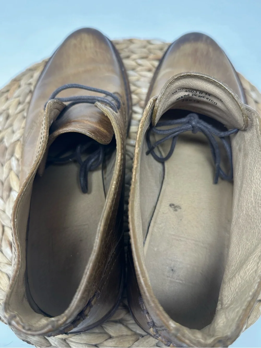Frye james burnished